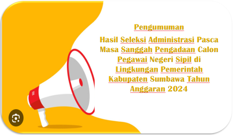 pengumuman