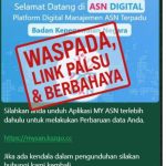 PERINGATAN KEAMANAN] Link Palsu dan Berbahaya