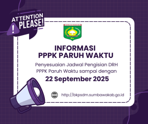 Penyesuaian Jadwal Pengangkatan PPPK Paruh Waktu Tahun Anggaran 2024